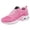 Pink, variant on Walking Shoes for Men Women Non Slip Lace up Lightweight Casual Sneakers Athletic Cushioned Fashion Slip on Work Shoes Pink Size 8