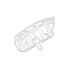 Genuine OE Mitsubishi Instrument Cluster - MN134847