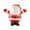 Red, variant on Btomtd Christmas Desk Decorations,Christmas Decorations.Christmas Miniature Figurines, Mini Resin Santa Decoration For DIY Christmas Decoration