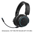 thumbnail image 5 of Auriculares Ajazz AE3 compatibles con Bluetooth Auriculares con cancelación de ruido Luz RGB Micrófono Dispositivos de música Auriculares Suministros para juegos Advancent EL005305-00B, 5 of 5