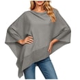 thumbnail image 3 of ZGRBOU Women's Sunscreen Cover Up Lightweight Batwing Loose Wrap Shawl Sun Protection Summer Flowy Beach Shirts, 3 of 4