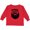 Red, variant on Inktastic Beard Coming Soon Boys Long Sleeve Toddler T-Shirt