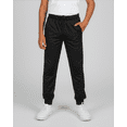 thumbnail image 2 of Real Essentials 3 Pack: Boy's Mesh Jogger Sweatpants - Youth Kids Baseball Football Athletic Pants with Pockets, 2 of 6