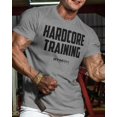 thumbnail image 2 of Gymish Hardcore Training Workout Shirts for Men – Motivational Gym Shirt, Mens Gym Shirts, Gym TShirts for Men, Gym Clothes for Men, Men's Workout Shirts, Athletic Gym Wear, 2 of 5
