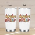 thumbnail image 2 of Positive Quotes Tumbler, Inspirational Gifts for Women Friend Speech Therapy Birthday Christmas, Mental Health Gifts Coffee Mug Stainless Steel Vacuum Insulated Double Wall Travel Cup with Lid，20oz, 2 of 6