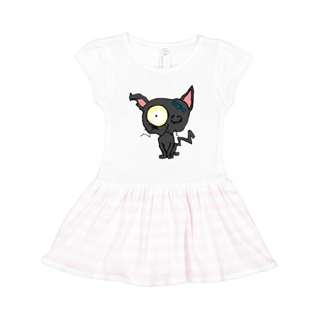 

Inktastic Goth Animals Pets Black Cat Gift Toddler Girl Dress