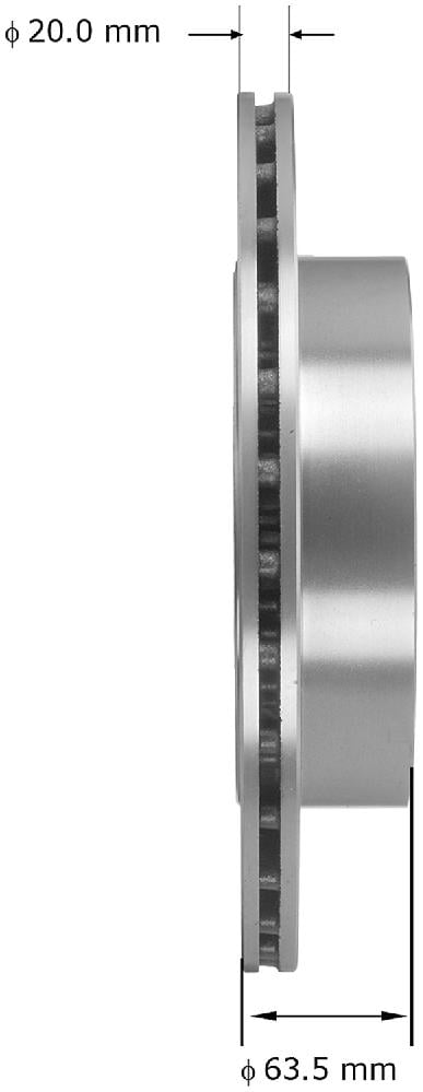 Bendix PRT5892 Premium Brake Rotor