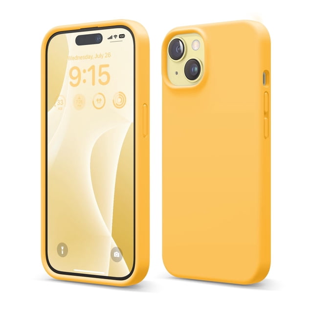 Funda de teléfono Elago compatible con iPhone 15 de silicona líquida
