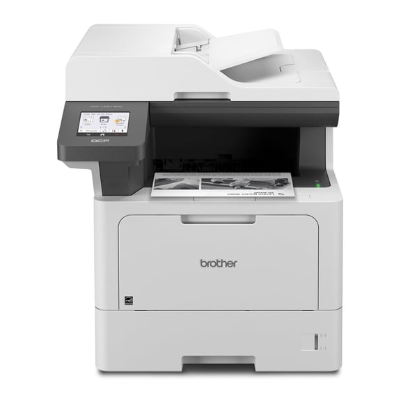 Restored Brother DCP-L5510DN Business Monochrome Laser All-in-One Printer with Duplex Printing and Networking - No Ink/Toner Included