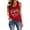 Red, variant on Summer Tank Tops for Women Casual Fit Tank Tops for Girls U Neck Racerback Sleeveless Workout Top Basic Tee Shirts(Pink, XL)