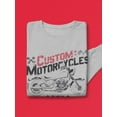 thumbnail image 3 of Custom Motorcycles Sweatshirt Men -SPIdeals Designs, Male Medium, 3 of 4