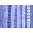 thumbnail image 1 of Ahgly Company Indoor Rectangle Abstract Blue Contemporary Area Rugs, 7' x 10', 1 of 4