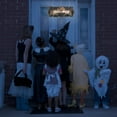 thumbnail image 2 of Halloween Hanging Sign House Numbers with LED Lights for Home Party Supplies Accessories, 2 of 6
