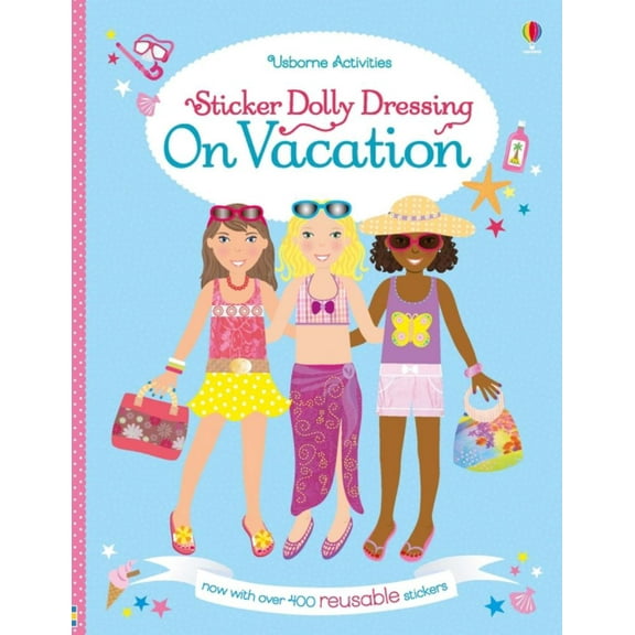 Sticker Dolly Dressing on Vacation (Paperback)