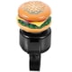 thumbnail image 3 of 2025 Bike Bell Bicycle Ringer Bell Bicycle Bell Cartoon Cycling Bell Bicycle Bike Bell Adorable Burger Bell, 3 of 3