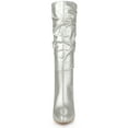 thumbnail image 6 of BLISSFUL STEP Women's Slouch Stiletto High Heels Knee High Boots, 6 of 7