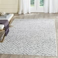 thumbnail image 2 of Safavieh Adirondack Collection ADR104N Ivory and Charcoal Vintage Geometric Area Rug (3' x 5'), 2 of 3