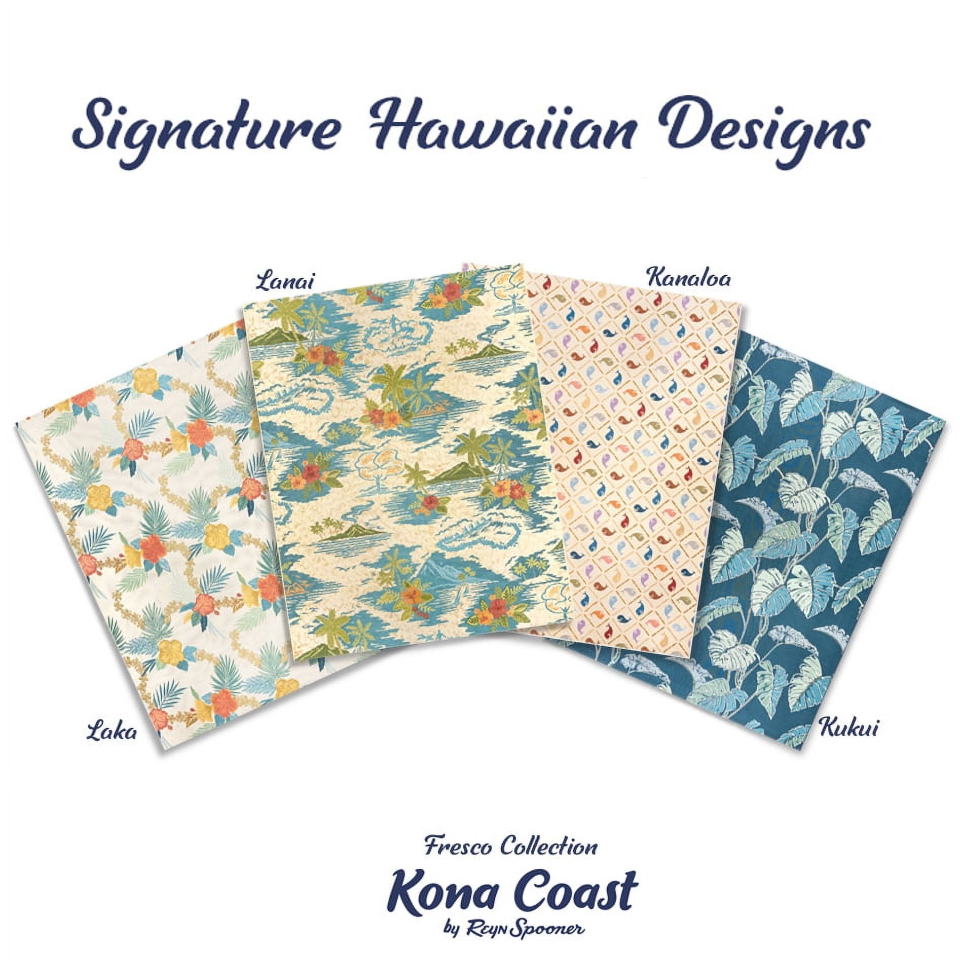Reyn Spooner Kona Coast Fresco Kanaloa Tropical Animal Print Multi Polyester/Polypropylene Flatweave Indoor/ Outdoor Area Rug, 5x8
