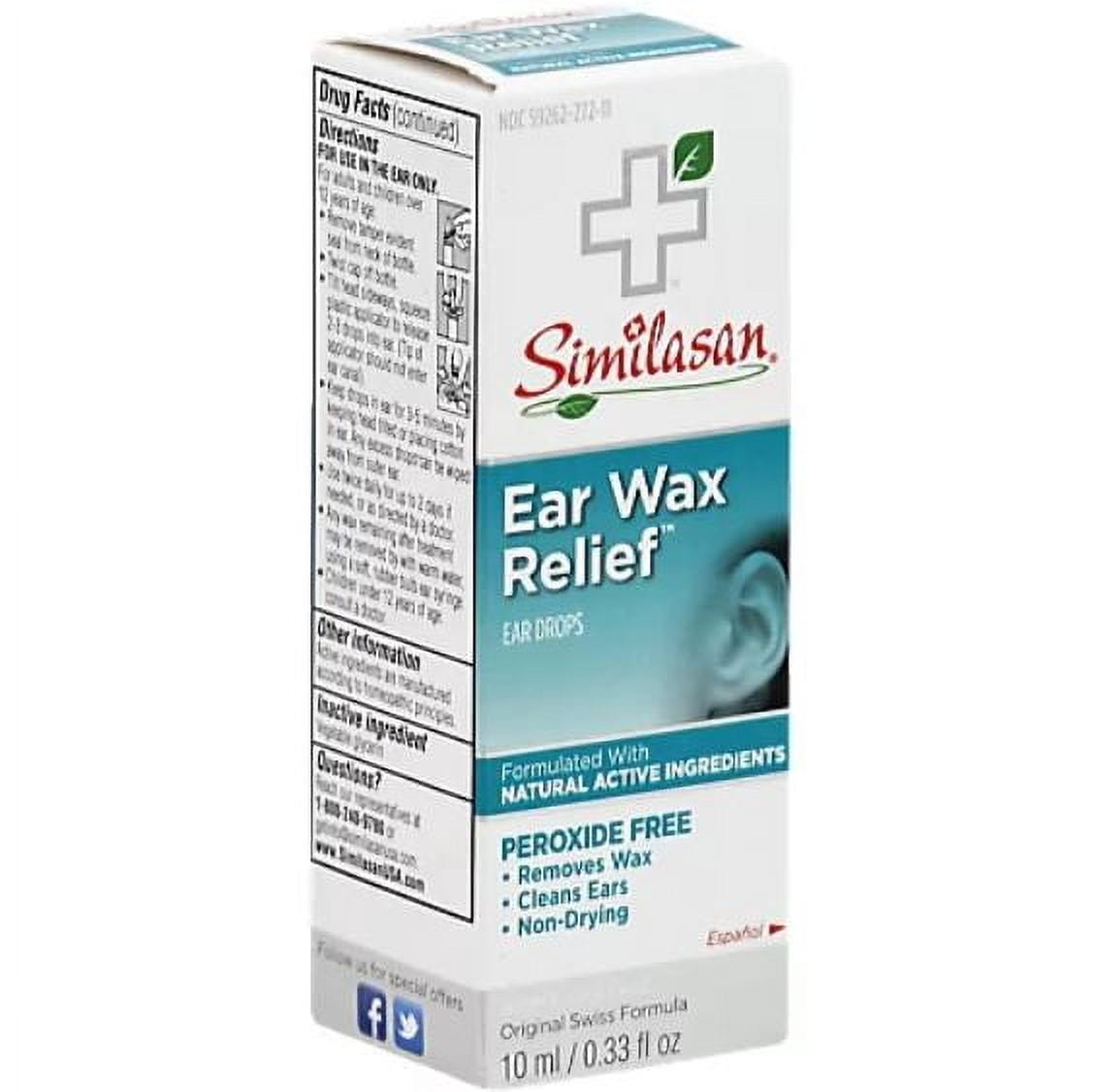 3 Pack - Ear Wax Relief Ear Drops 0.33 oz