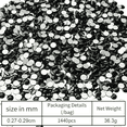 thumbnail image 2 of Calidad Crystal Rhinestones Flatback Nail Art Pick Color (Cristal AB, 16ss), 2 of 5