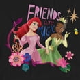 thumbnail image 3 of Disney Princess  Adult Friends Are Magic Ariel And Tiana T-Shirt, 3 of 6