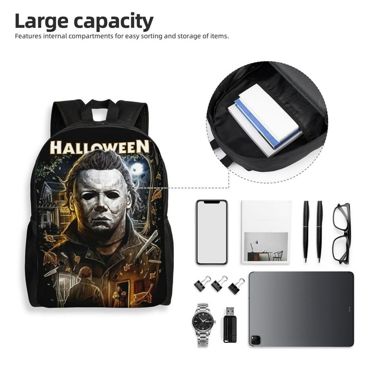 Halloween Movie Michael Myers Unisex Backpack Laptop School Bag College Student Satchel Lightweight Basic Daypack For Adult Teen Kids Walmart