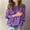 #204-Purple, variant on Womens Sweaters Long Sleeve Fashionable Round-Neck Solid Color Knitted Sweater Gifts for Women