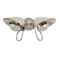 thumbnail image 3 of Regina Andrew 15-1231PN Keaton 2 Light 9" Tall Wall Sconce - Nickel, 3 of 6