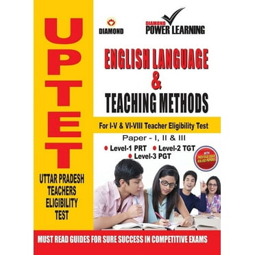 UPTET Previous Year Solved Papers for English Language and Teaching Methods (Paperback)
