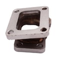 thumbnail image 3 of 2pcs T3 a T4 Adaptador convertidor de de colector de de brida inoxidable Turbo 15  degree, 3 of 9