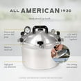 thumbnail image 5 of All American 1930: 15.5qt Pressure Cooker and Canner (the 915), 5 of 7