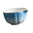 thumbnail image 5 of deevoka Porcelain Matcha Bowl 420ml Handmade for Friends Japanese Matcha Preparation blue and white, 5 of 9
