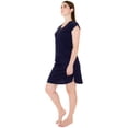 thumbnail image 2 of Vestido CUSMA escote redondo manga dolman corta jareta funcional, 2 of 4