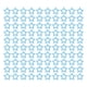 thumbnail image 1 of 100 clips de papel en forma de estrella, proceso de chapado, clips de papel metálicos prácticos a prueba de herrumbre para oficina, color azul, 1 of 5