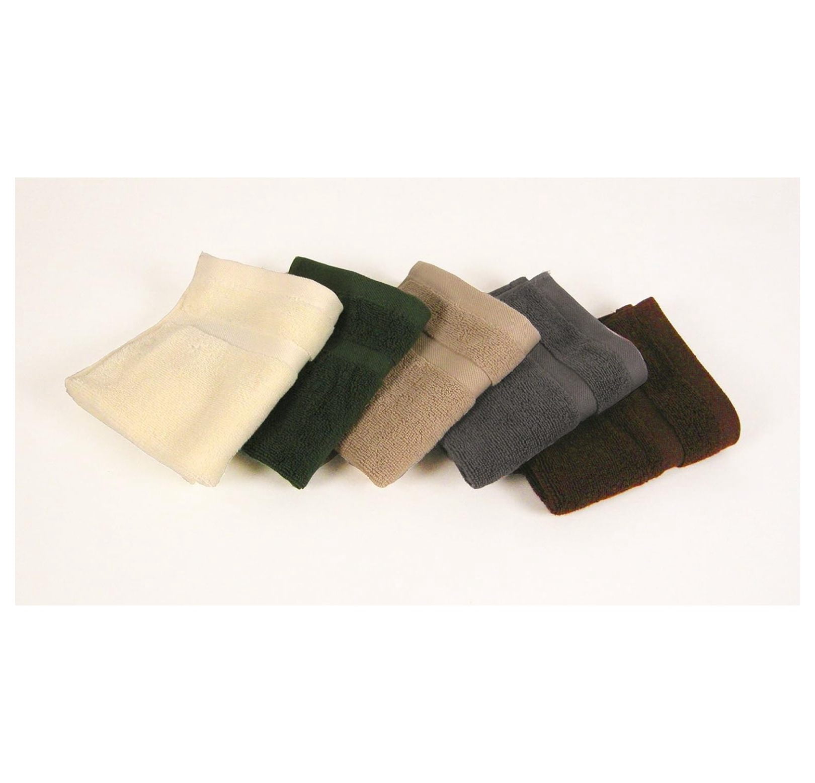 Veteran Textile - 6 Pieces-100% Turkish Cotton - Luxury Towel Set for Bathroom & Kitchen, 2 Bath Towels, 2 Hand Towels & 2 WashCloths (Valued $79.99) ( Tan)