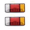 thumbnail image 2 of Kenally 2 piezas de equipo de lámpara indicadora trasera de camión, accesorios para camiones, dispositivo de iluminación trasera, luces de Bombillas para automóviles Kenally VI016715-00, 2 of 6