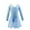 Blue, variant on GYRATEDREAM Girls Ballet Leotards with Skirt Long Sleeve and Bow-Cross Back Dance Gymnastic Ballerina Outfit Dress Tutu Dress for 3-10 Years