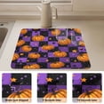 thumbnail image 4 of Dish Drying Mat Absorbent Dish Drainer Kitchen Counter 23.6x19.7inch Dish Drying Pad for Countertops Sinks Draining Racks Pumpkins and Stars, 4 of 9