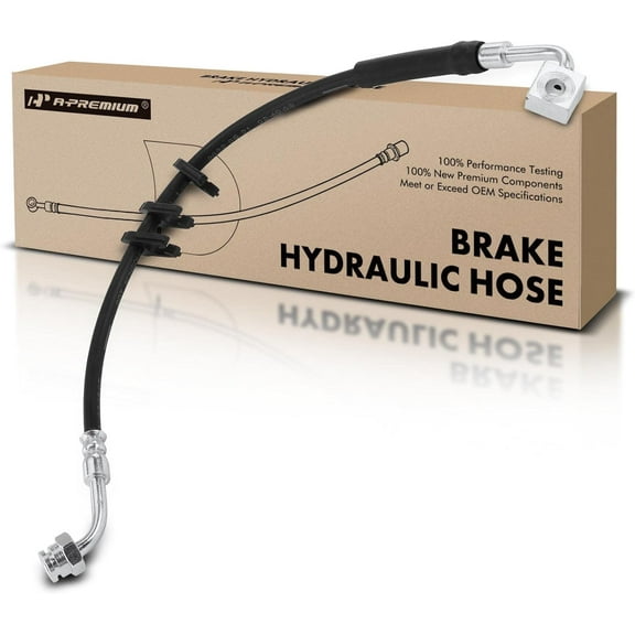 A-Premium Front Passenger Brake Hydraulic Hose Compatible with Ford Models - E-250, E-250/ E-350 Econoline, E-350/E-350 Econoline Club Wagon, E-350/E-450/Econoline Super Duty - Replace# 2C2Z2078BC