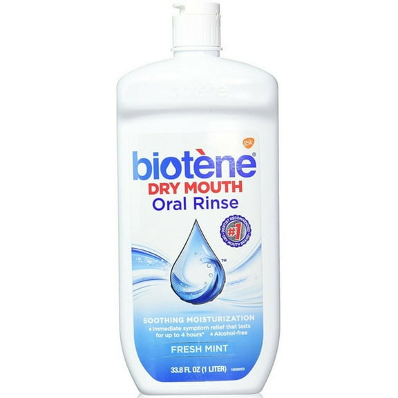 Biotene Dry Mouth Mouthwash 33.80 oz (Pack of 2)