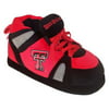 Comfy Feet NCAA Sneaker Boot Slippers - Texas Tech Red Raiders