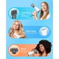 thumbnail image 4 of Secador de pelo Wavytalk 1875W con difusor y concentrador blanco, 4 of 6