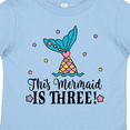 thumbnail image 4 of Inktastic 3rd Birthday Mermaid Tail Girls Party Girls Toddler T-Shirt, 4 of 5