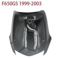 thumbnail image 4 of Black Motorcycle Windshield Wind Screen Wind Shield Screens Deflectors For- F650 F 650 Gs 1999-2003, 4 of 5