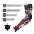 thumbnail image 5 of ALAZA Ethnic Bohemia Flower on Checkered UV Sun Protection Arm Sleeves UPF 50+ Compression Cooling Sleeve 1 Pair, 5 of 7