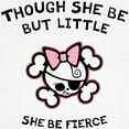 thumbnail image 3 of CafePress - She Be Fierce Ringer T - 100% Cotton Ringed T-Shirt, 3 of 4