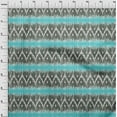 thumbnail image 3 of oneOone Tissu en Coton Flex Chevron Ikat Imprimé 1 Yard 40 Pouces de Large, 3 of 4