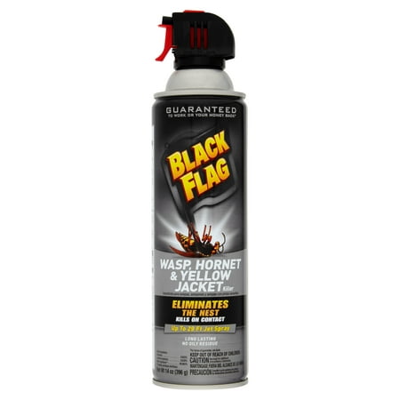 Black Flag Wasp, Hornet & Yellow Jacket Killer, (Best Insecticide For Yellow Jackets)