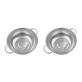 thumbnail image 3 of mmirethe Stainless Steel Sink Dish Drying Rack Organizer Drain Sink Plastic Basket Silver 10.04 Inch 2Set, 3 of 6