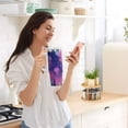 thumbnail image 5 of Yayeee 40oz Stainless Steel Tumbler with Straw and Handle Double-Wall Insulated Travel Water Bottle, Neon Jellyfish, 5 of 8